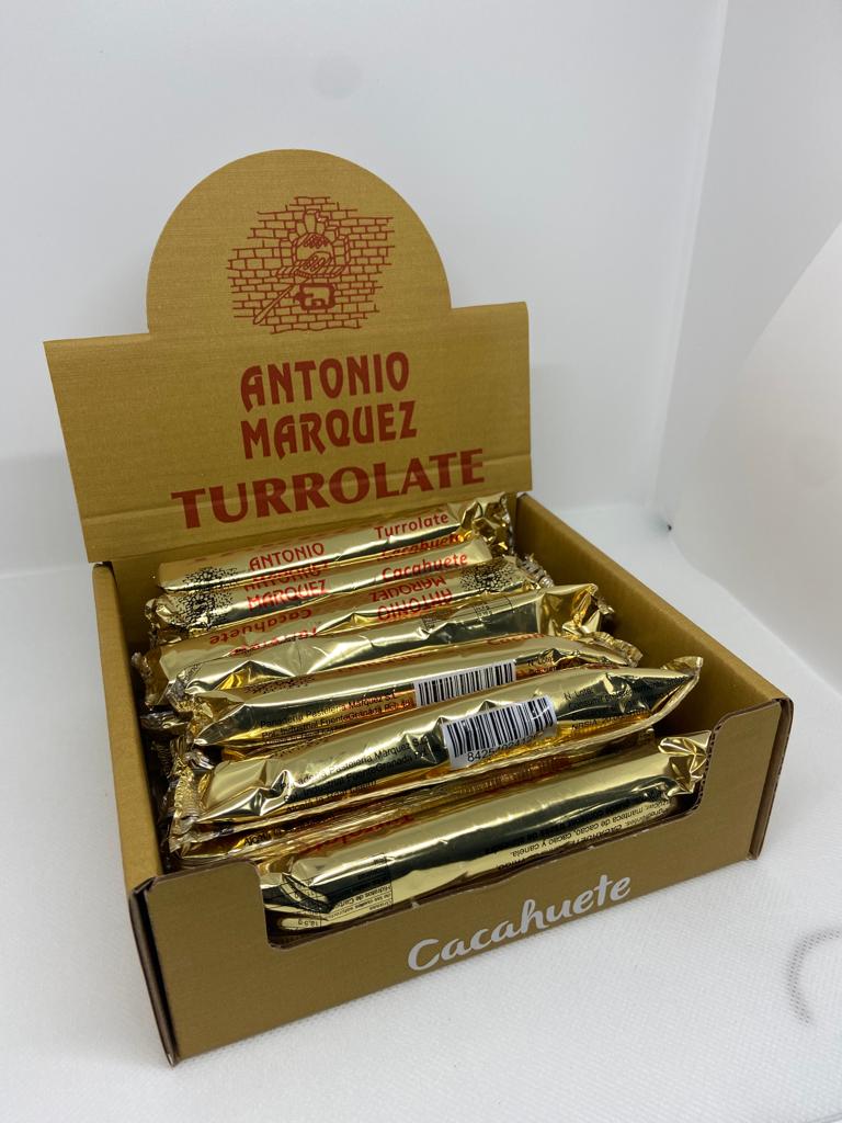 Turrolate Cacahuete Caja 20u x 50g
